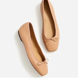 MADEWELL Size 9 The Anelise Ballet Flat in Warm Sand $110 NN901